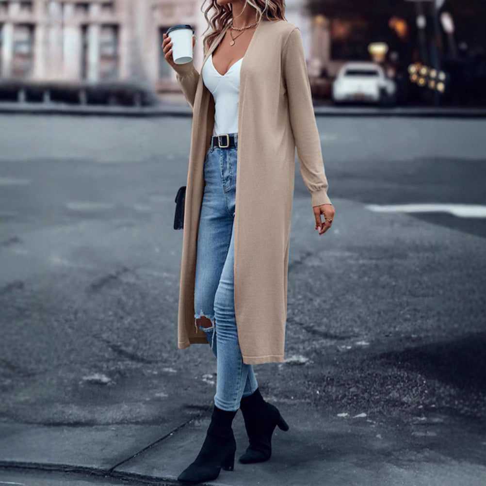 Damen Langstrickjacke Sovae