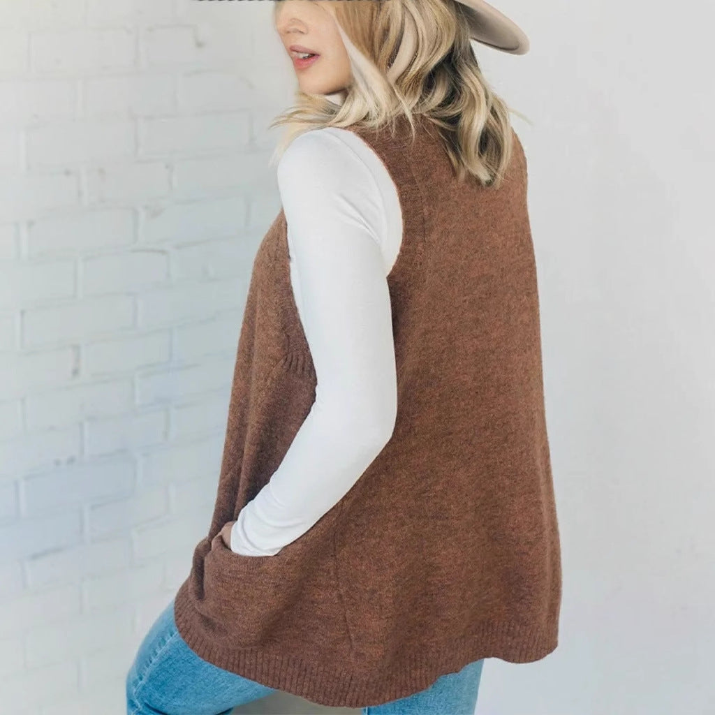 Damen Wolleoversize Pullover Sovae