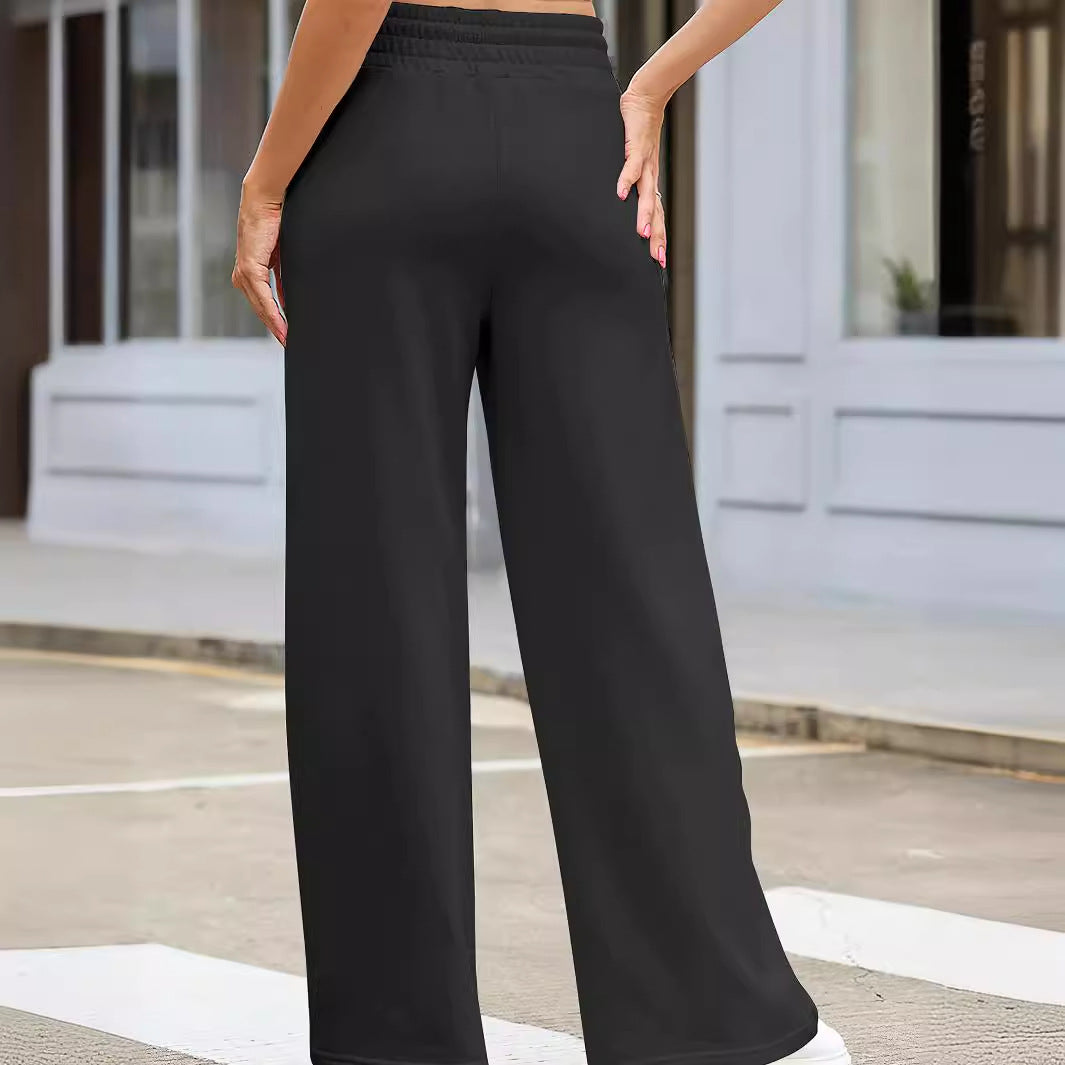 Damen weite Sporthose mit elastischem Bund Sovae