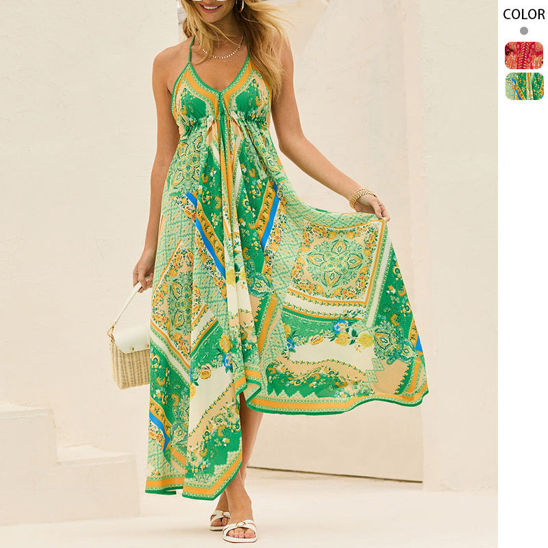 Damen Maxikleid Sovae