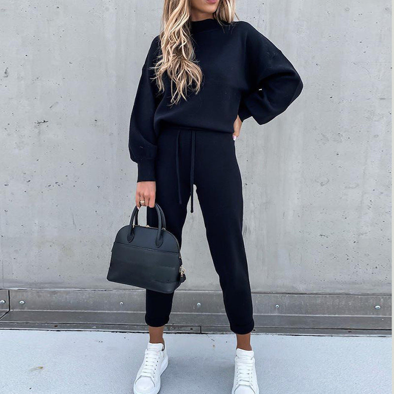 Damen Sportliches Set aus Sweatshirt und Jogginghose Sovae