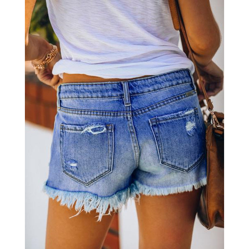 Damen Jeansshorts Sovae