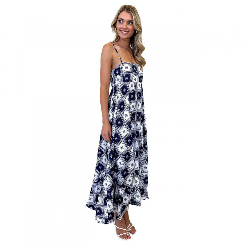 Damen Maxikleid Sovae