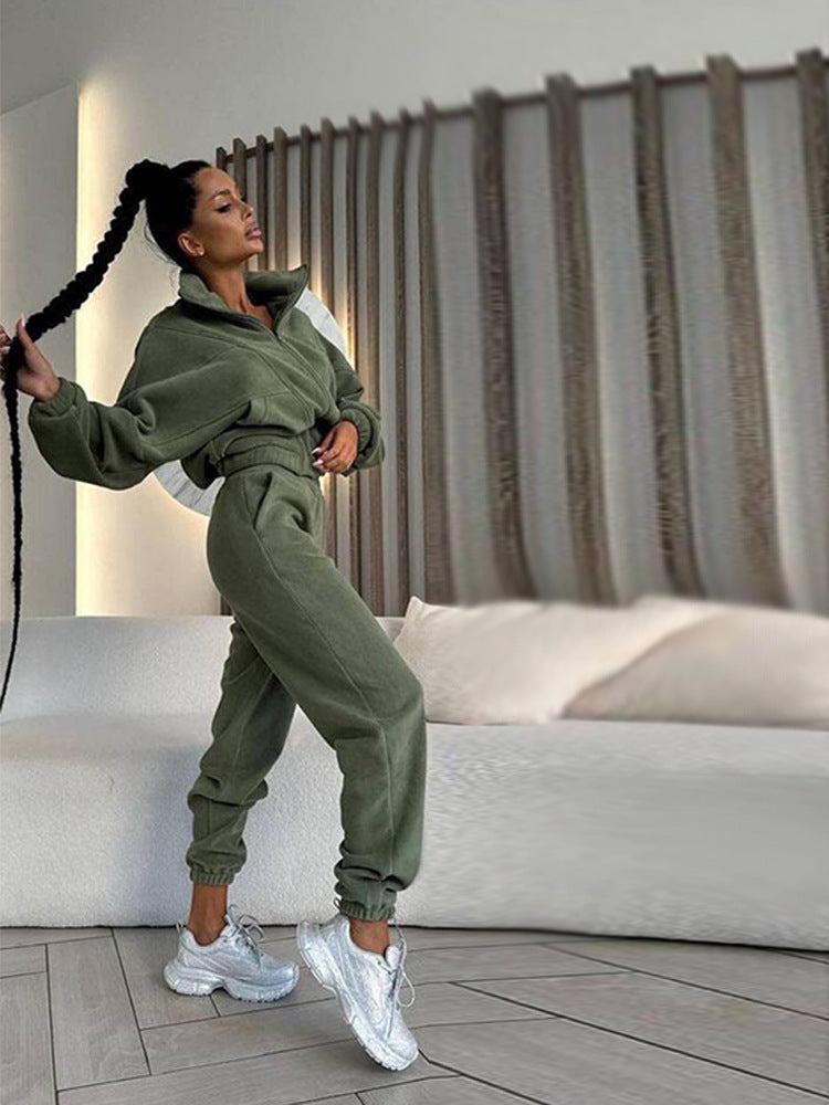 Damen bequemer und modischer Jumpsuit mit tiefem V-Ausschnitt Sovae