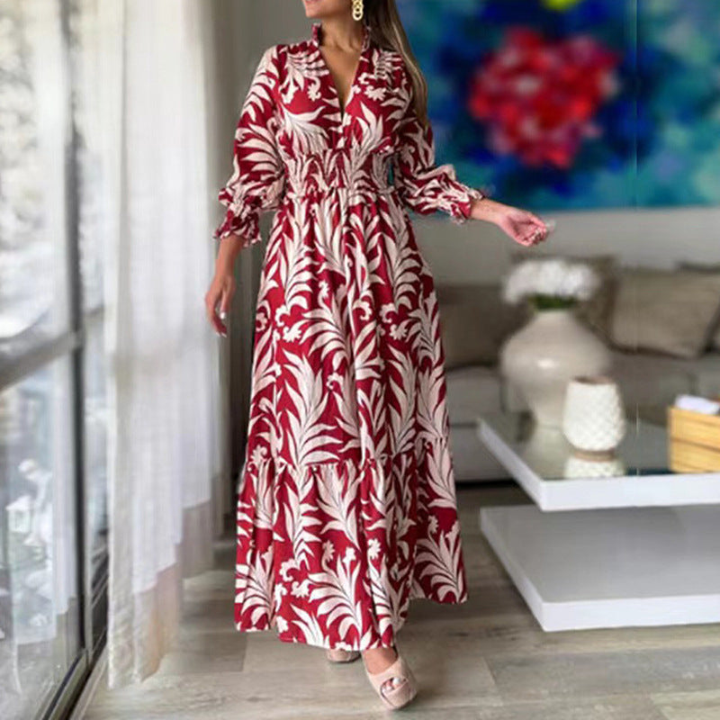 Damen Maxikleid Sovae