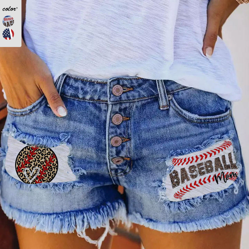 Damen Jeansshorts Sovae