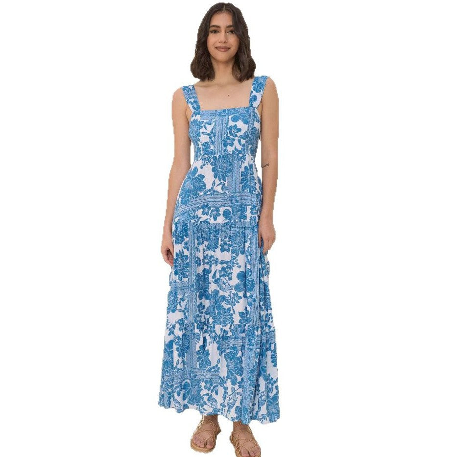 Damen Sommerliches Maxikleid Sovae
