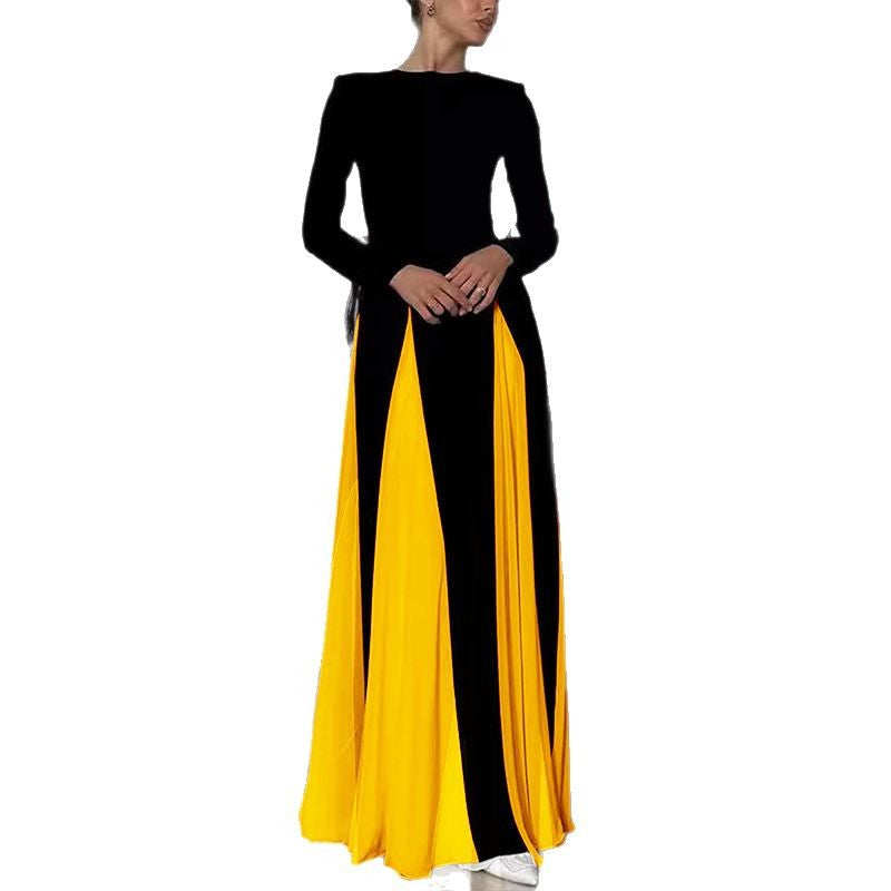 Damen Maxikleid mit strukturiertem Obermaterial Sovae