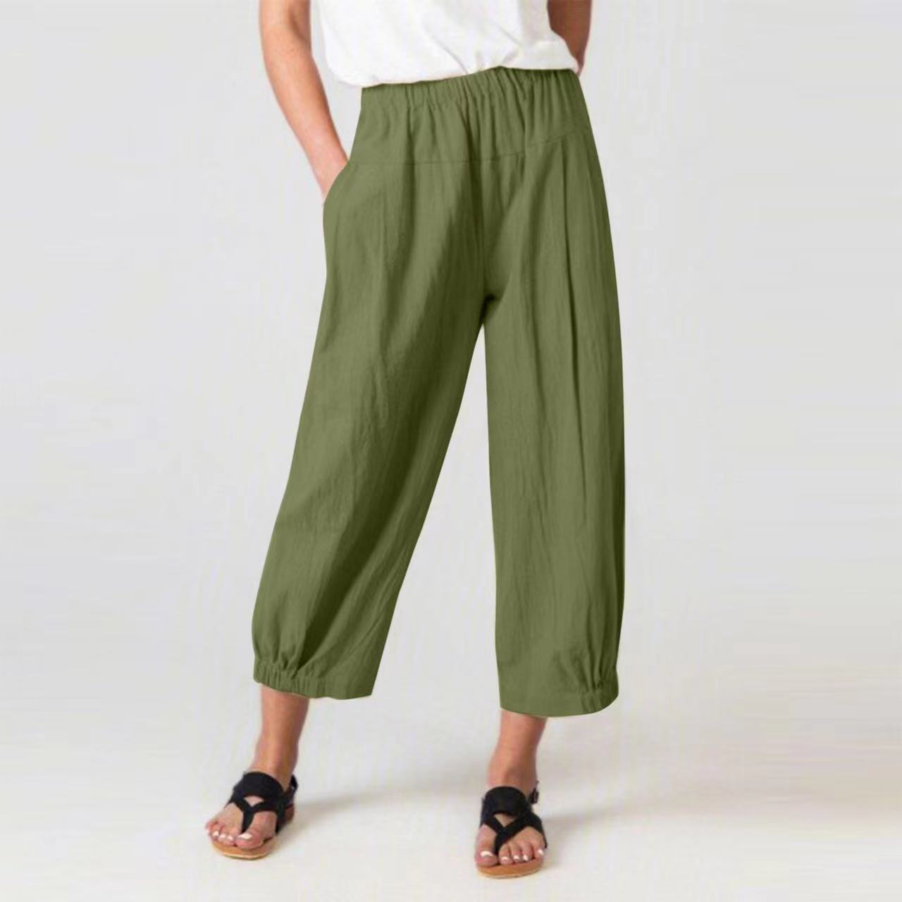 Damen elegante und legere Culotte Hosen Sovae