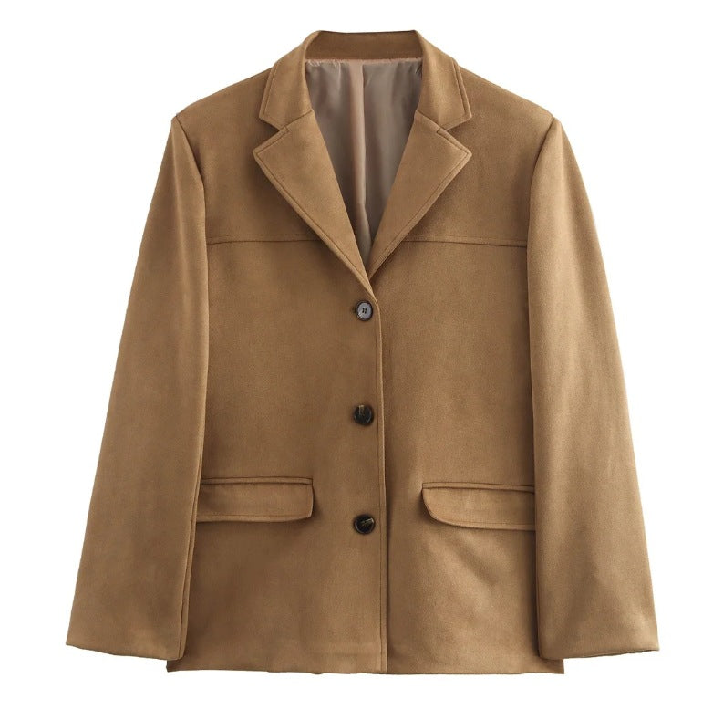 Damen elegante und bequeme Blazerjacke Sovae