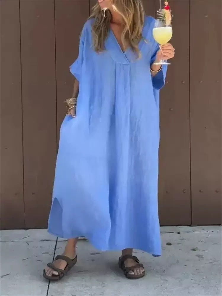 Damen Maxi-Kleid Sovae