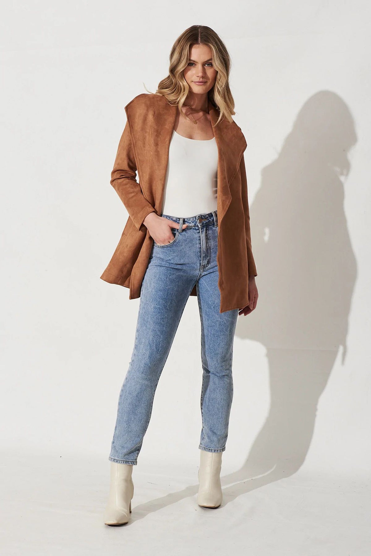 Damen elegante und bequeme Überwurfjacke Sovae