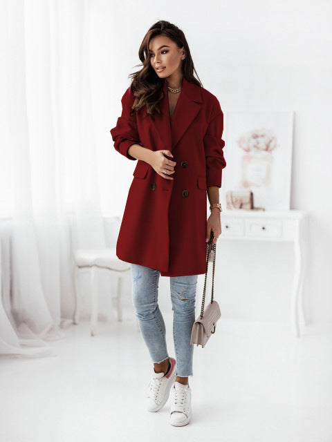 Damen Elegante Übergangsjacke Sovae