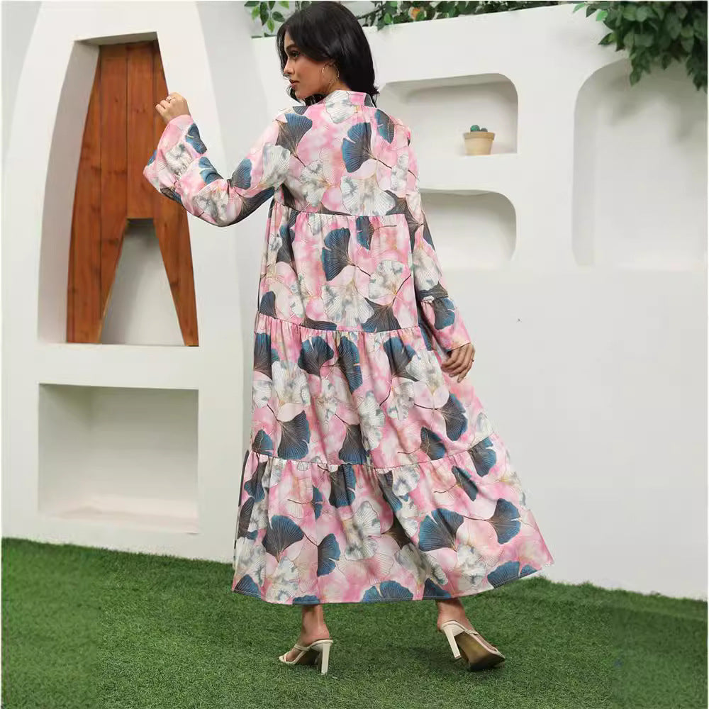 Damen Maxikleid Sovae