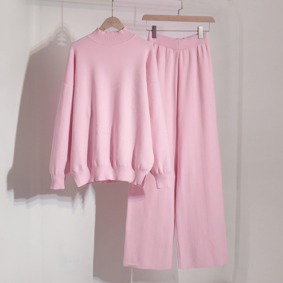 Damen komfortables Strick-Ensemble mit weitem Schnitt Sovae