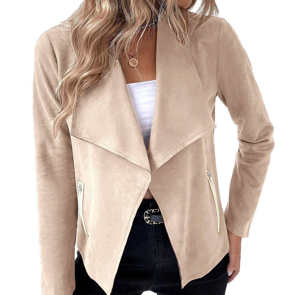 Damen angesagter Oversized-Blazer Sovae