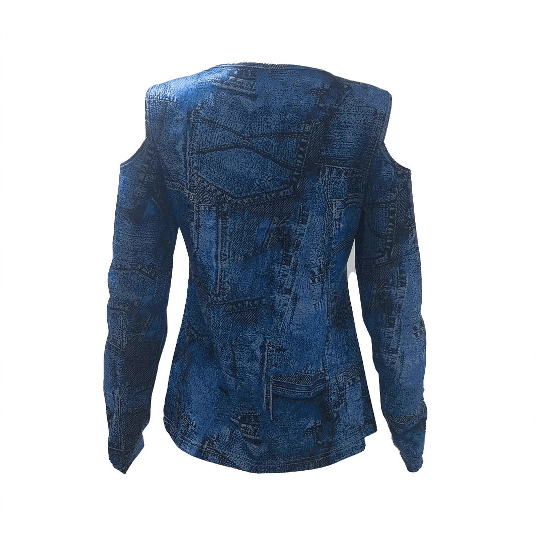 Damen Jeanshemd Sovae