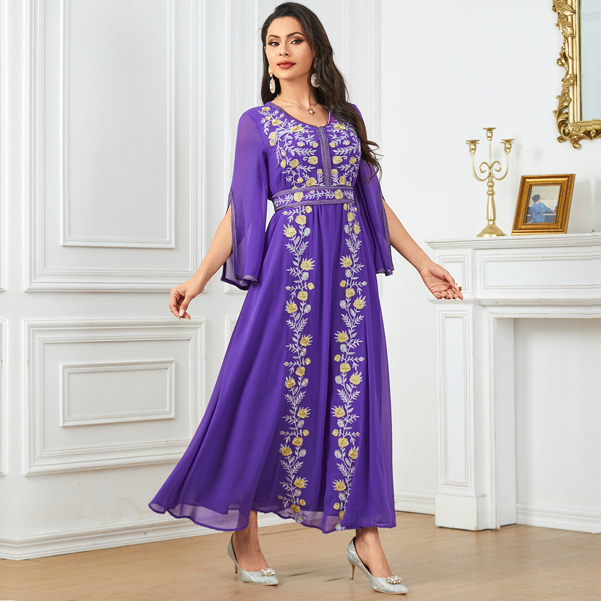 Damen Maxi-Kleid Sovae