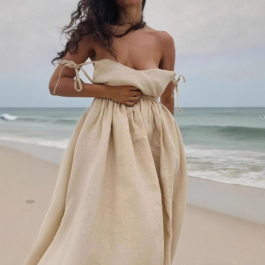 Damen Maxi-Kleid Sovae