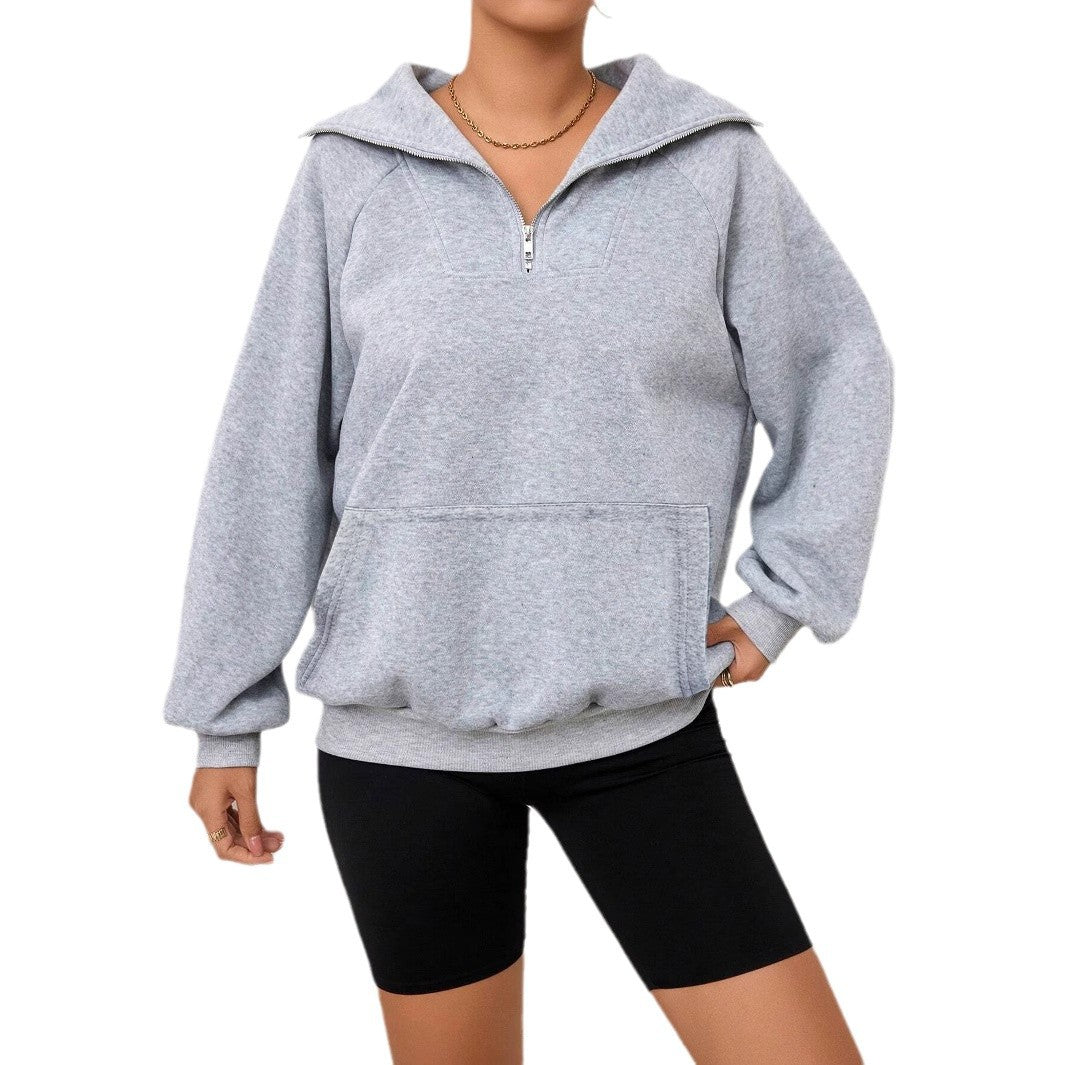 Damen sportlicher Sweatpullover Sovae