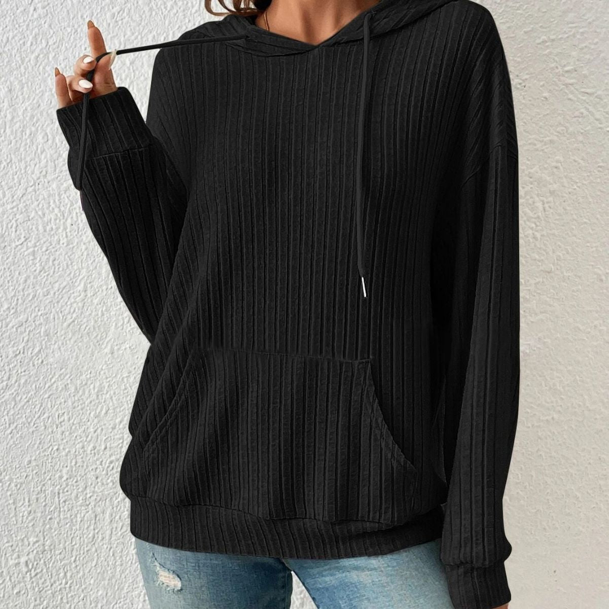 Damen lässiger Kapuzenpullover Sovae
