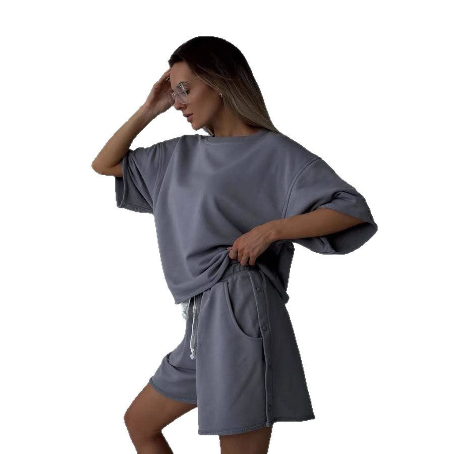 Damen Oversized Freizeitsport Set Sovae