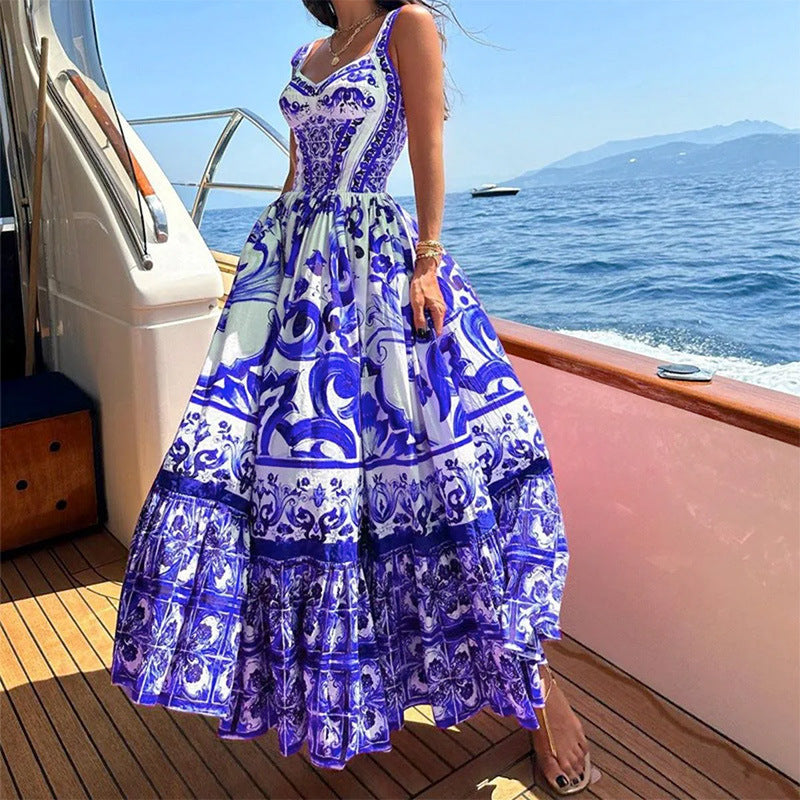 Damen Maxi-Kleid Sovae