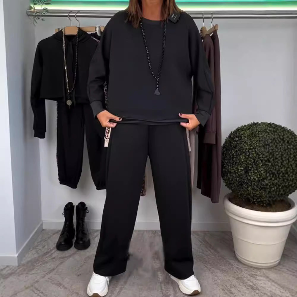 Damen lässiger Sweatpants mit weitem Schnitt Sovae