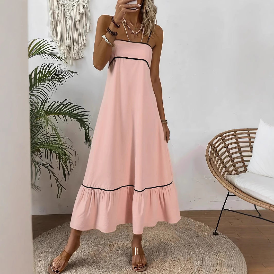 Damen Maxikleid Sovae