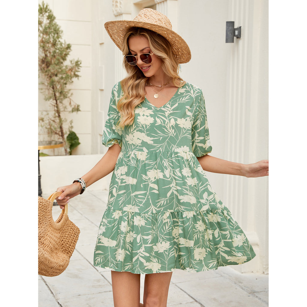 Damen Sommerliches Trägerkleid mit lässigem Schnitt Sovae