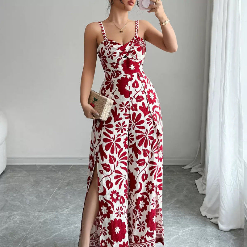 Damen Maxikleid Sovae