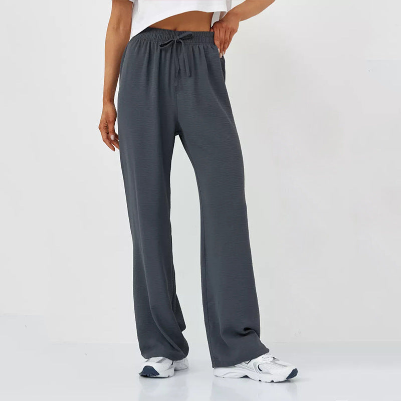 Damen Weite Relaxed-Fit Hose aus leichtem Jersey Sovae