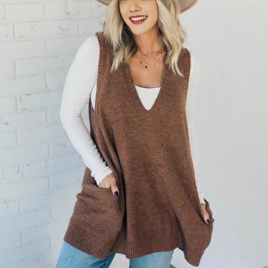 Damen Wolleoversize Pullover Sovae