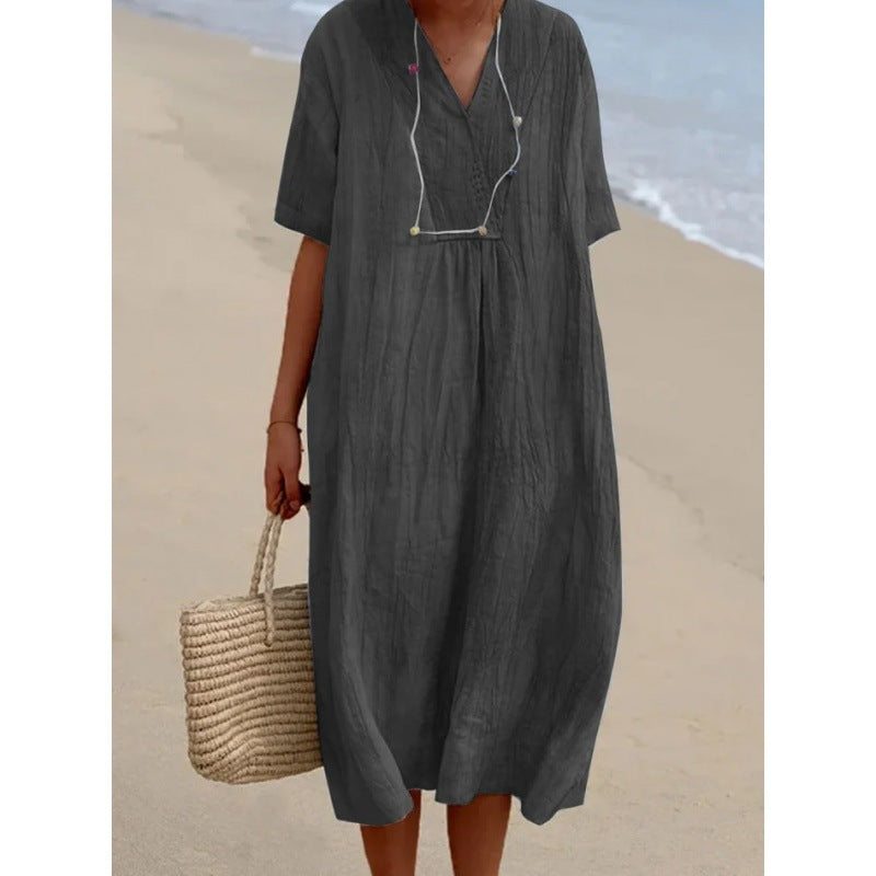 Damen Maxikleid Sovae