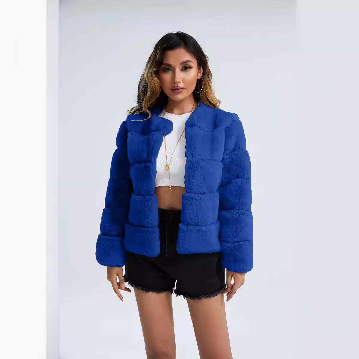 Damen modische Kuscheljacke Sovae