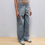 Damen Weite Jeans im modernen Vintage-Stil Sovae