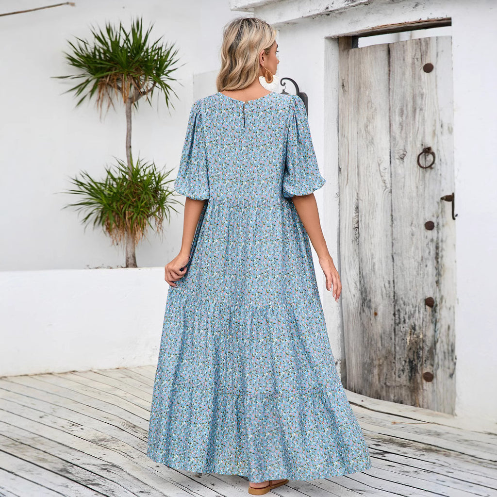 Damen Maxikleid Sovae