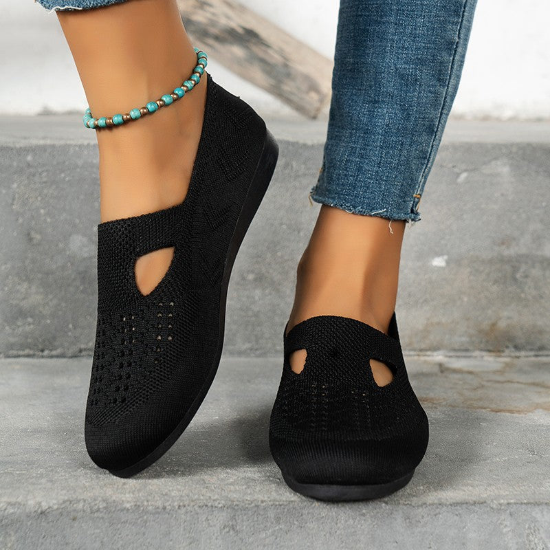 Damen Atmungsaktive Slip-On Ballerinas Sovae