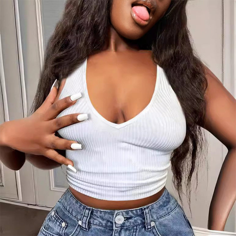 Damen modisches Crop-Top Sovae