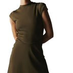 Damen Midikleid mit figurbetonendem Schnitt Sovae