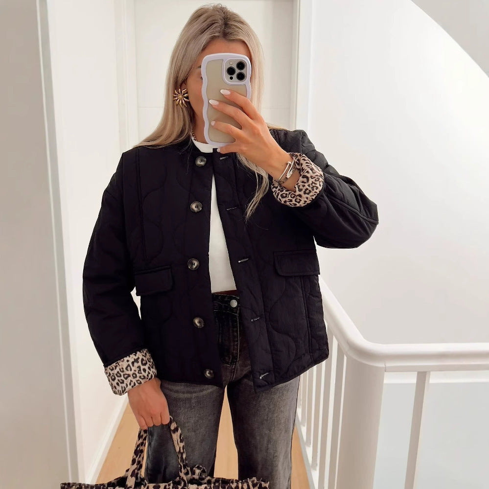 Damen Steppjacke mit praktischen Taschen Sovae