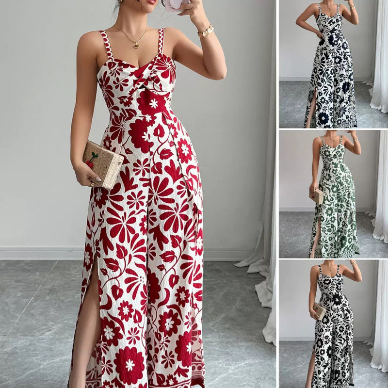 Damen Maxikleid Sovae
