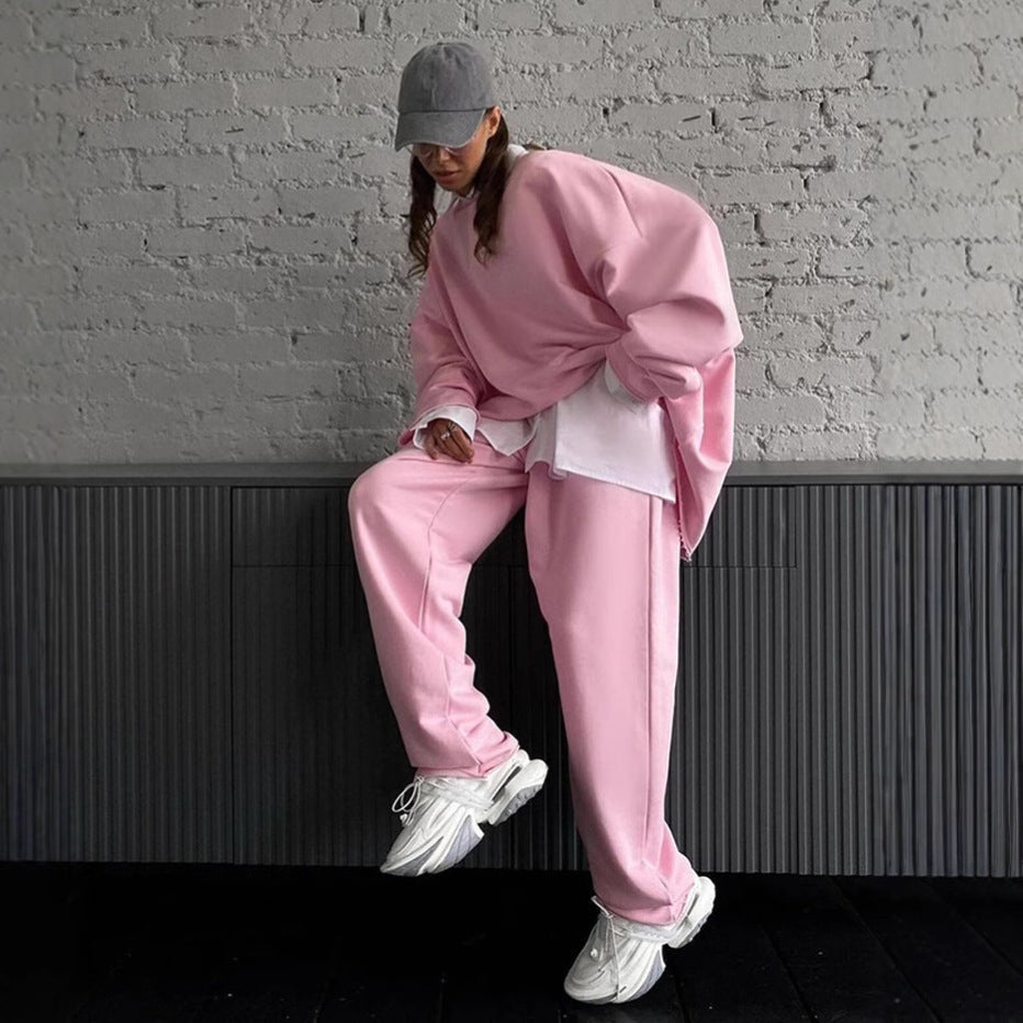Damen Oversized Loungewear Set mit modischem Schnitt Sovae