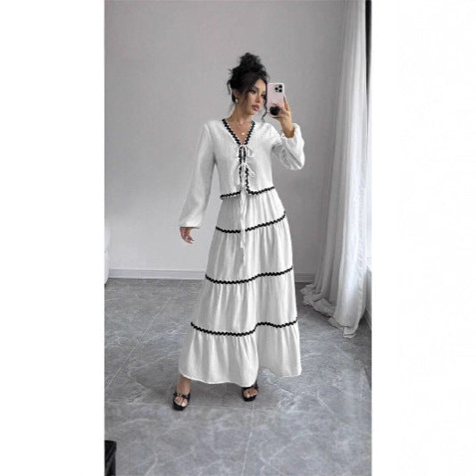 Damen Maxikleid Sovae