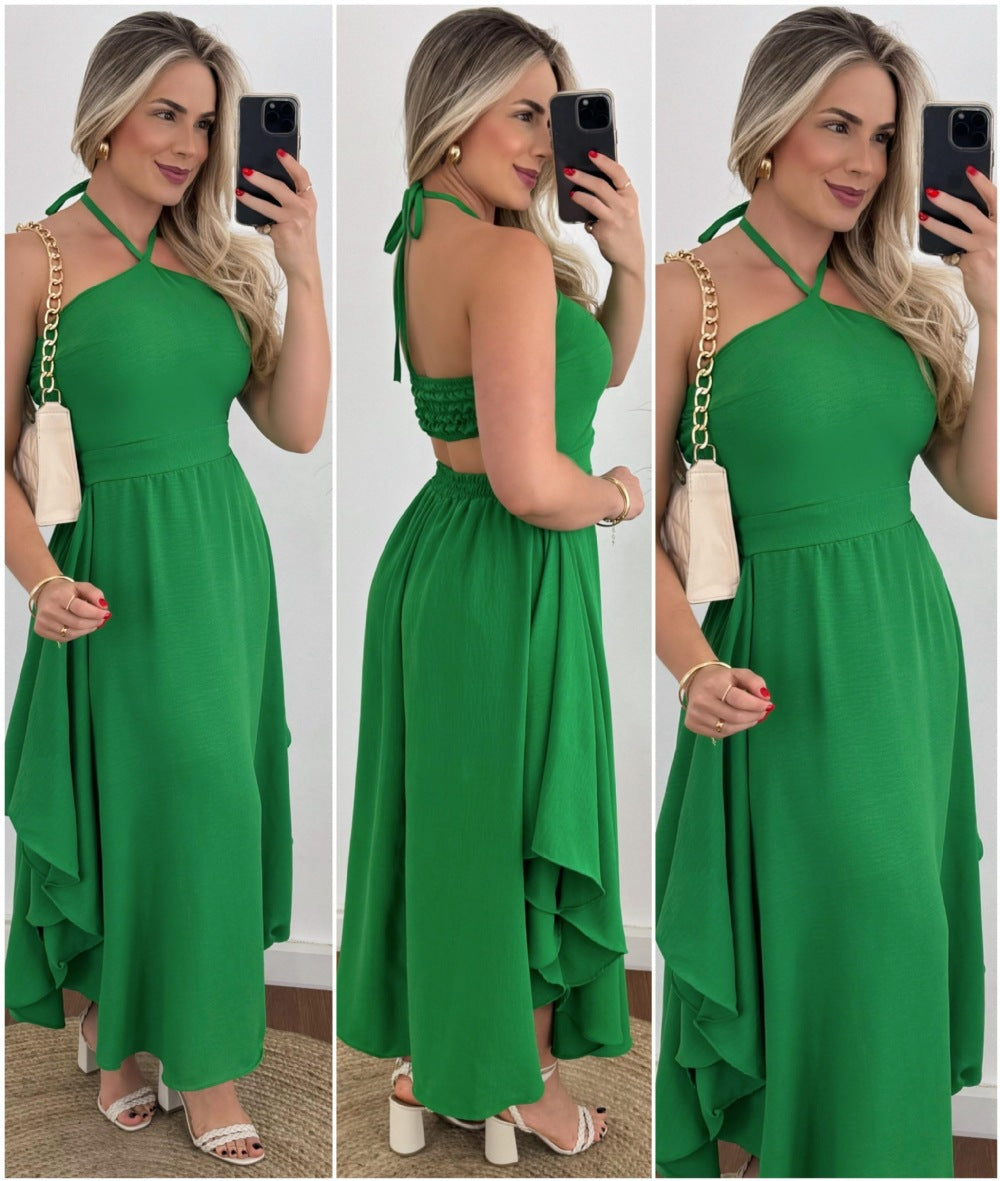 Damen Maxikleid Sovae
