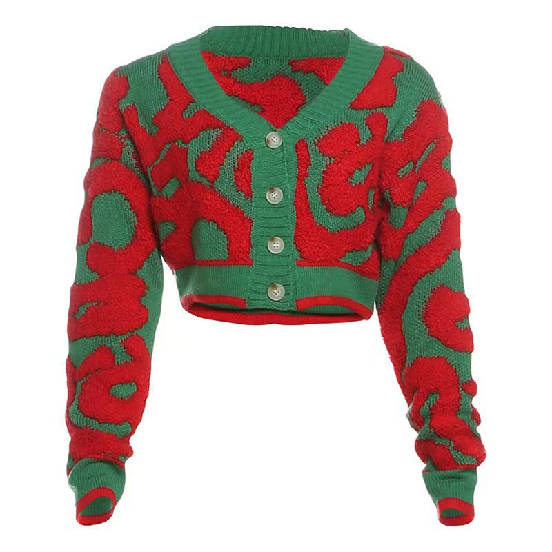 Damen cropped Sweater Sovae