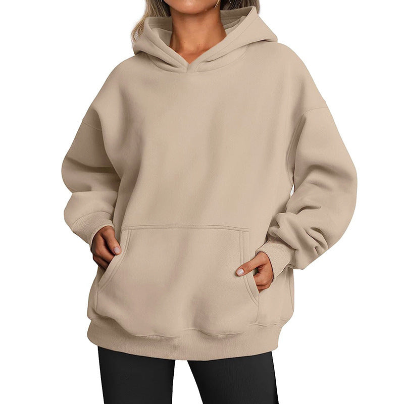 Damen oversized Kapuzenpullover Sovae