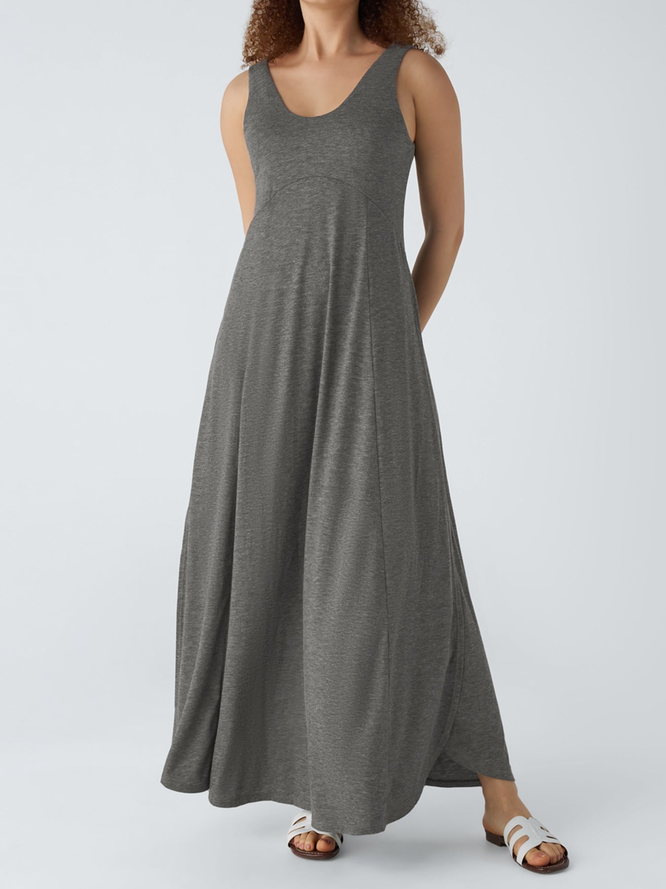 Damen Maxikleid im A-Linien-Schnitt Sovae