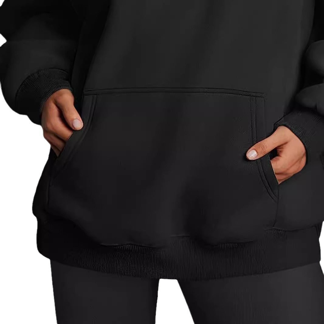 Damen oversized Kapuzenpullover Sovae