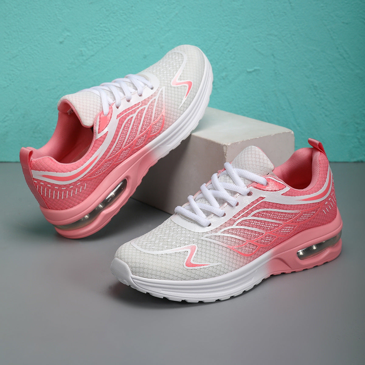 Damen Sportliche Laufschuh-Sneaker mit luftdurchlässigem Obermaterial Sovae